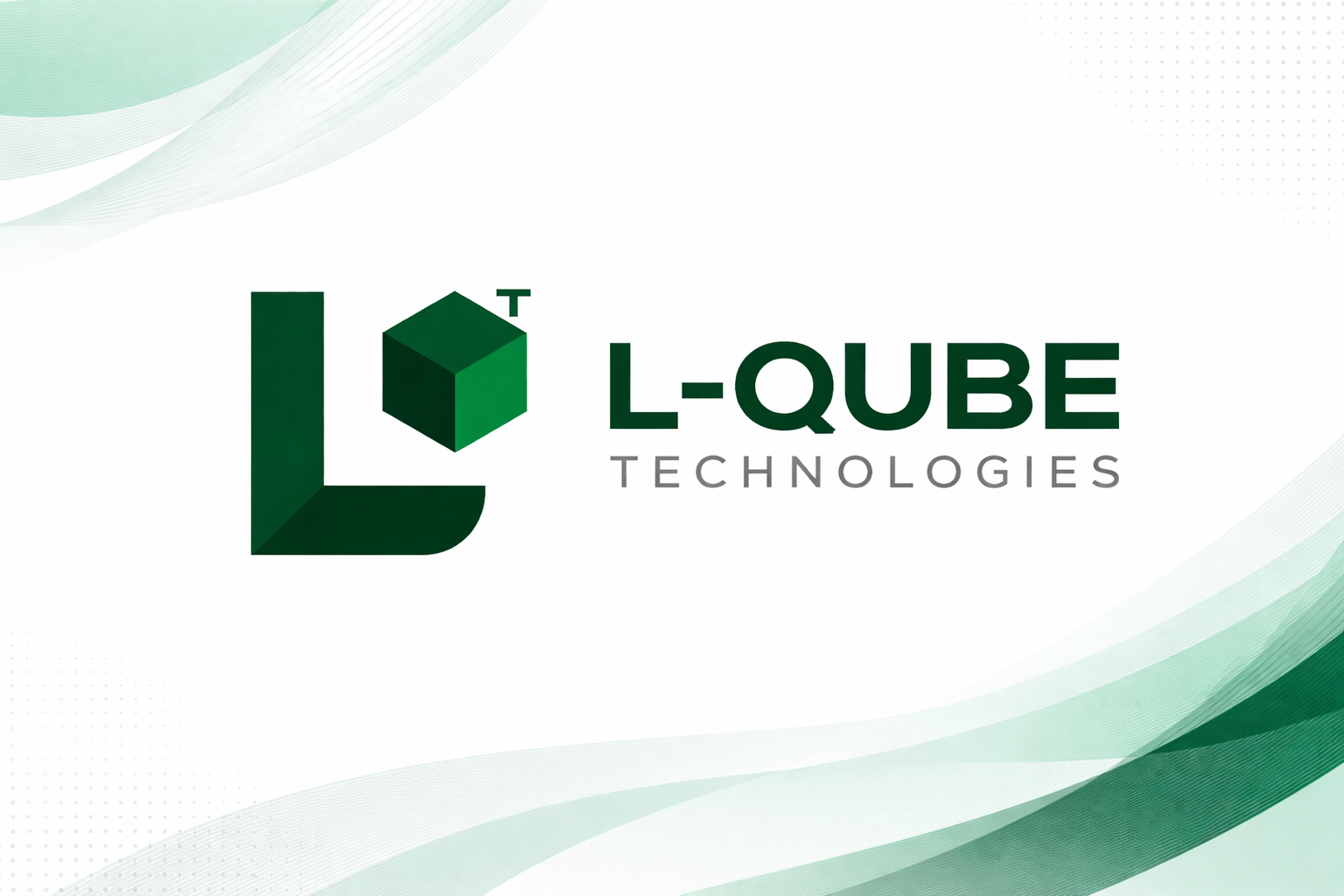 L-QUBE Technologies Background Logo